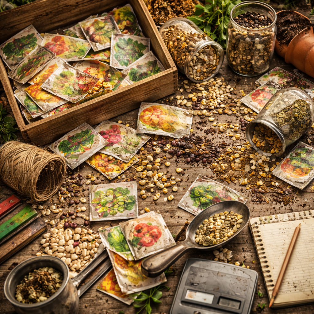 Seeds everywhere, no tracking