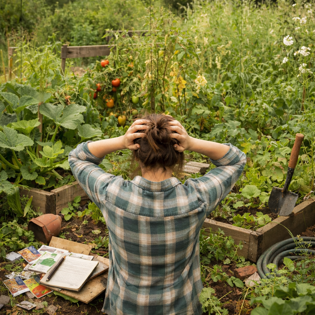 Too many plants, no clear plan